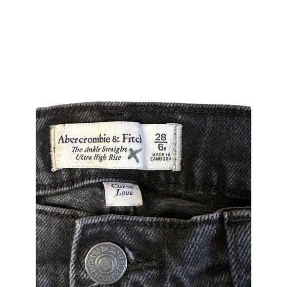 Abercrombie & Fitch the Ankle Straight Ultra High Rise jeans - Picture 3 of 5